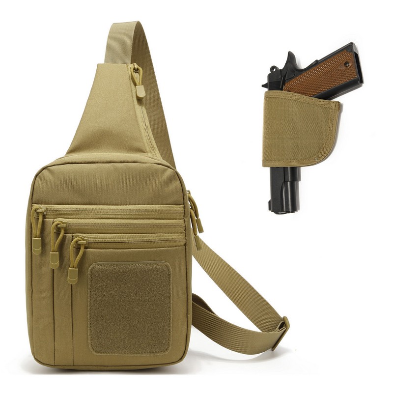 Edc Concealed Carry Backpack - New Tactical Chest Bag fondina per