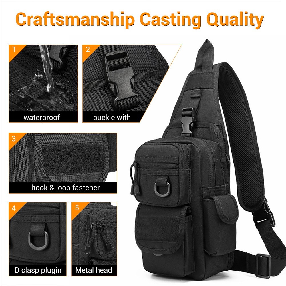 Borsa Tattica per Pistola, Fon - Edc Concealed Carry Backpack recensione e prezzo