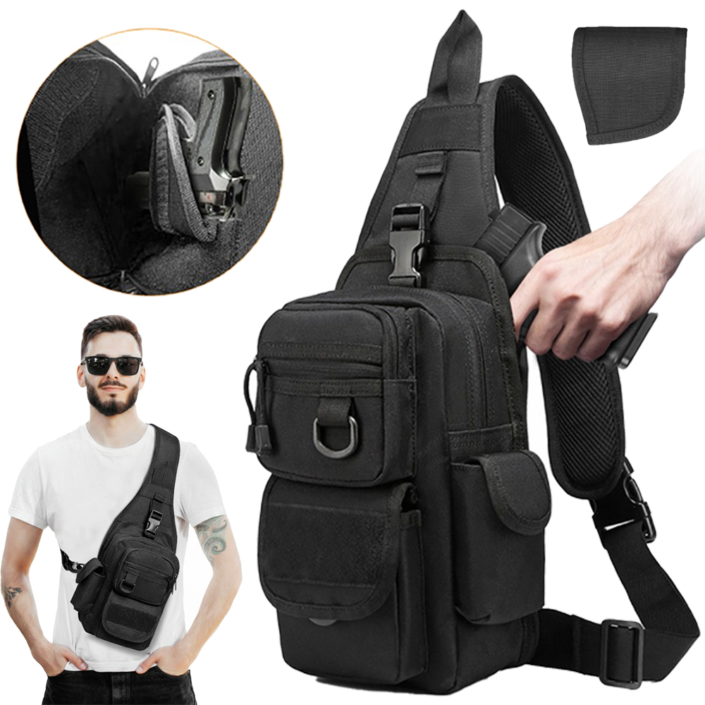 Borsa Tattica per Pistola, Bor - Edc Concealed Carry Backpack recensione e prezzo